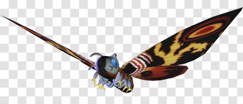Godzilla: Destroy All Monsters Melee Mothra GameCube - Insect - Godzilla Transparent PNG