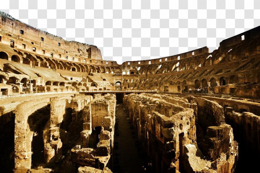Trevi Fountain Colosseum Palatine Hill Roman Forum Circus Maximus - Landmark - Interior Image Building Transparent PNG