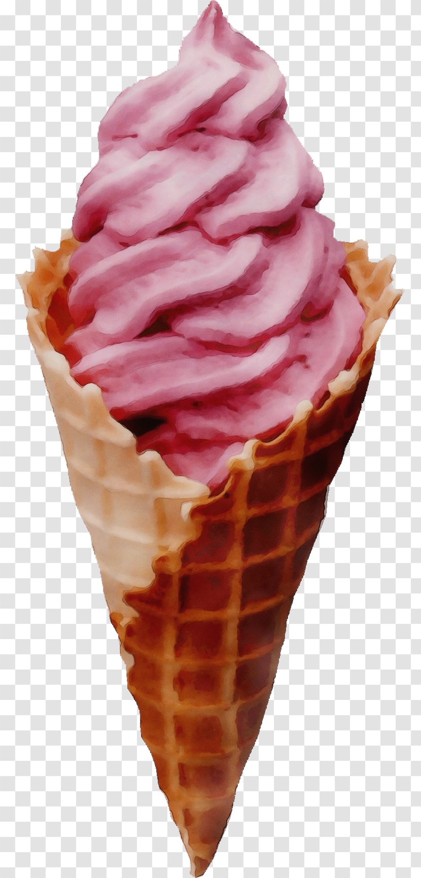 Ice Cream - Ingredient Pink Transparent PNG