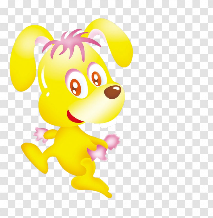 Dog Puppy Canidae Clip Art - Cuteness - Cartoon Rabbit Transparent PNG