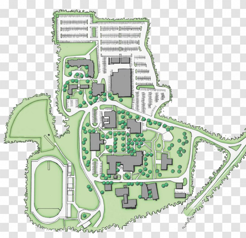Residential Area Urban Design Land Lot - Plan - Civilized Campus Transparent PNG