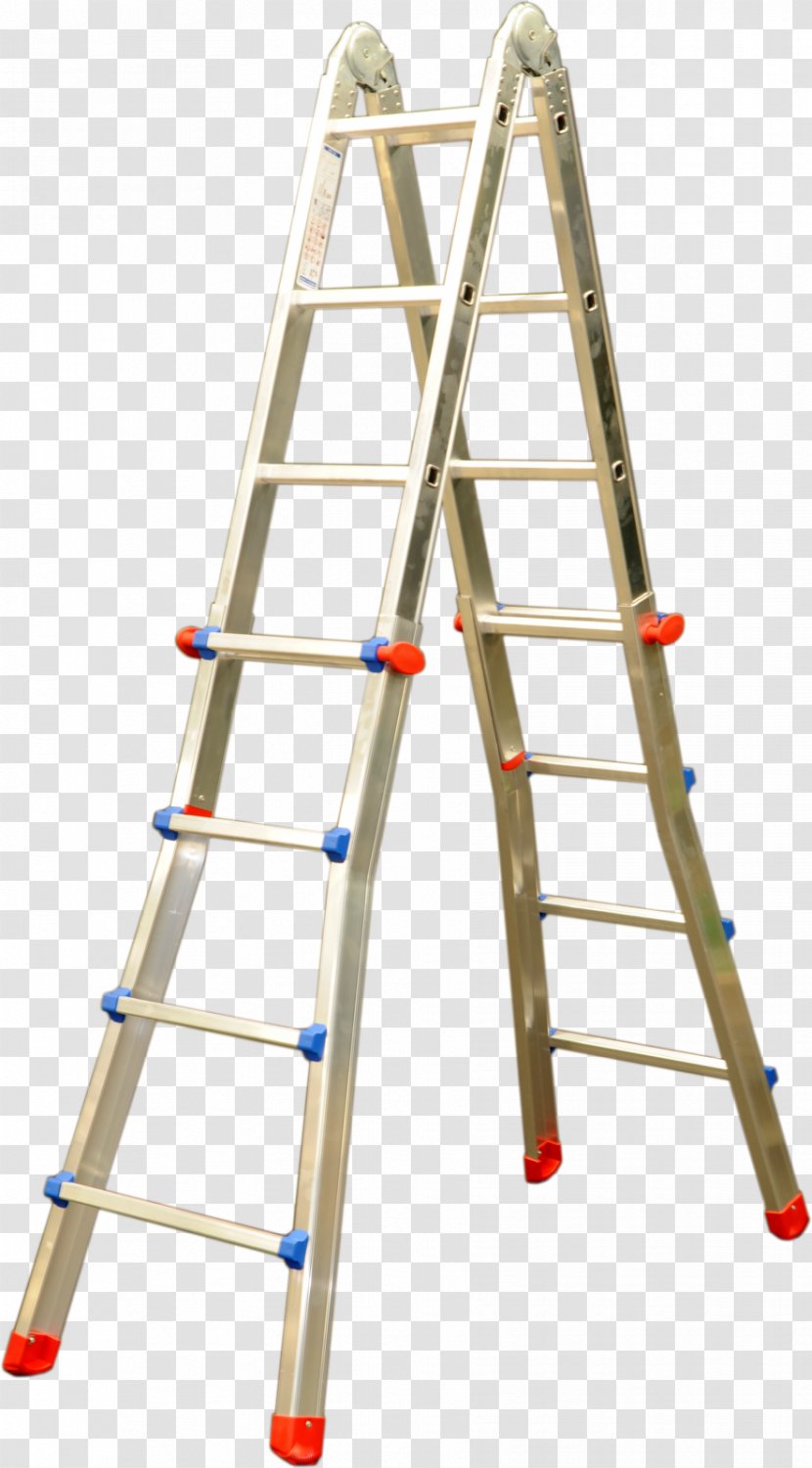 Hailo Sections Aluminum Telescopic Ladder 4 Multi Combi 3 Section Capacity 150kg Rungs And Priečka Štafle Transparent PNG