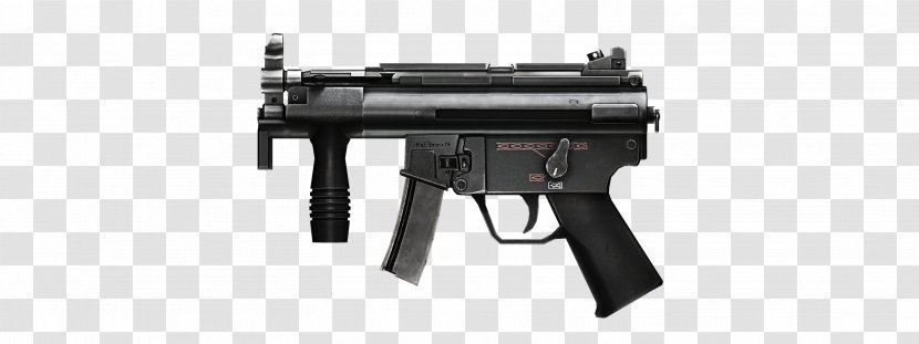 Battlefield 3 Heckler & Koch MP5K Weapon - Air Gun Transparent PNG