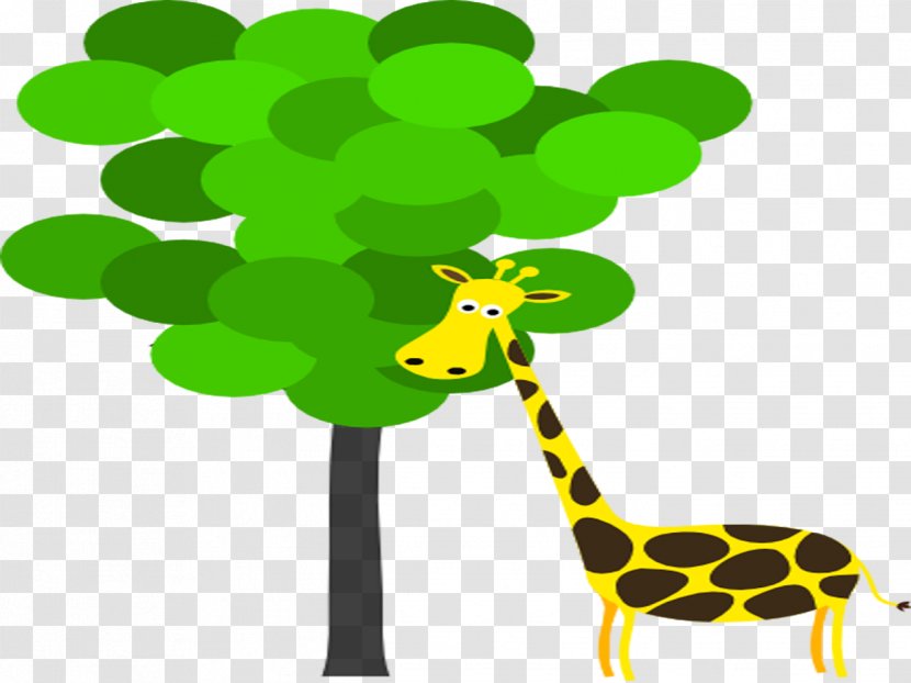 Giraffe Manor Zoo Animals Coloring Book Clip Art - Drawing - Cartoon Transparent PNG