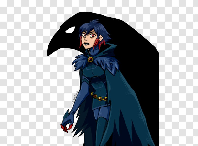 Raven Superhero Teen Titans DC Comics - Heart Transparent PNG