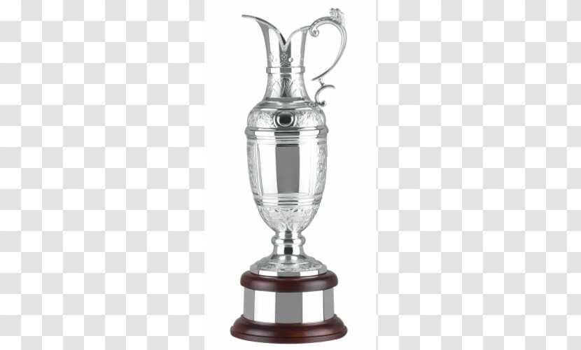 Open Championship Claret Jug Golf Trophy Award - Barware - Silver Transparent PNG