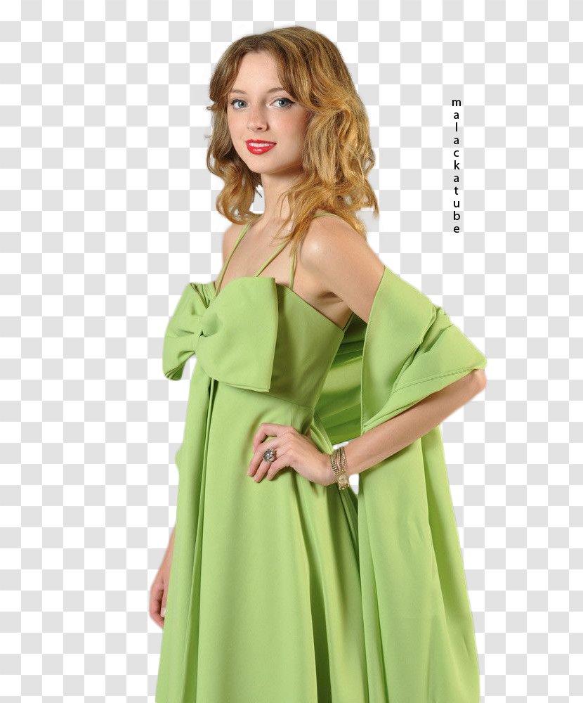 Green Cocktail Dress Fashion Satin - Costume - Izabel Goulart Transparent PNG