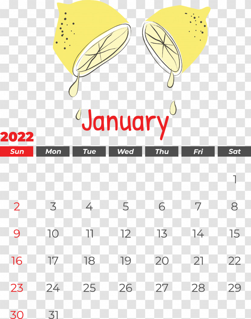 Line Font Calendar Yellow Meter Transparent PNG