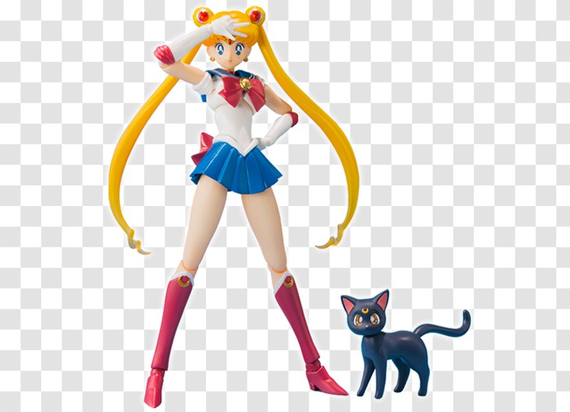 Figurine Sailor Moon Model Figure Action & Toy Figures Toei Television Production - Naoko Takeuchi Transparent PNG