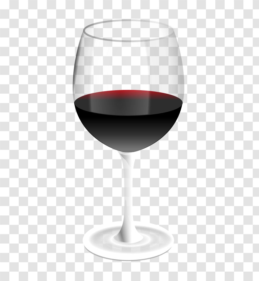 Red Wine Glass Cup Clip Art - Drink - Glassware Cliparts Transparent PNG