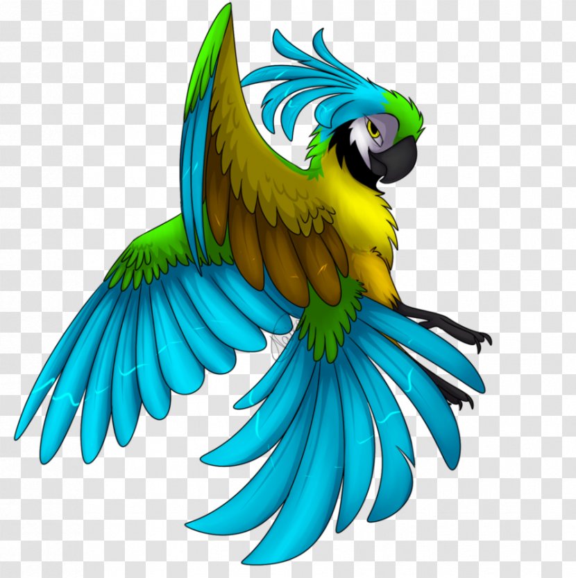 DeviantArt Fan Art Macaw Rio - Deviantart - Bird Transparent PNG