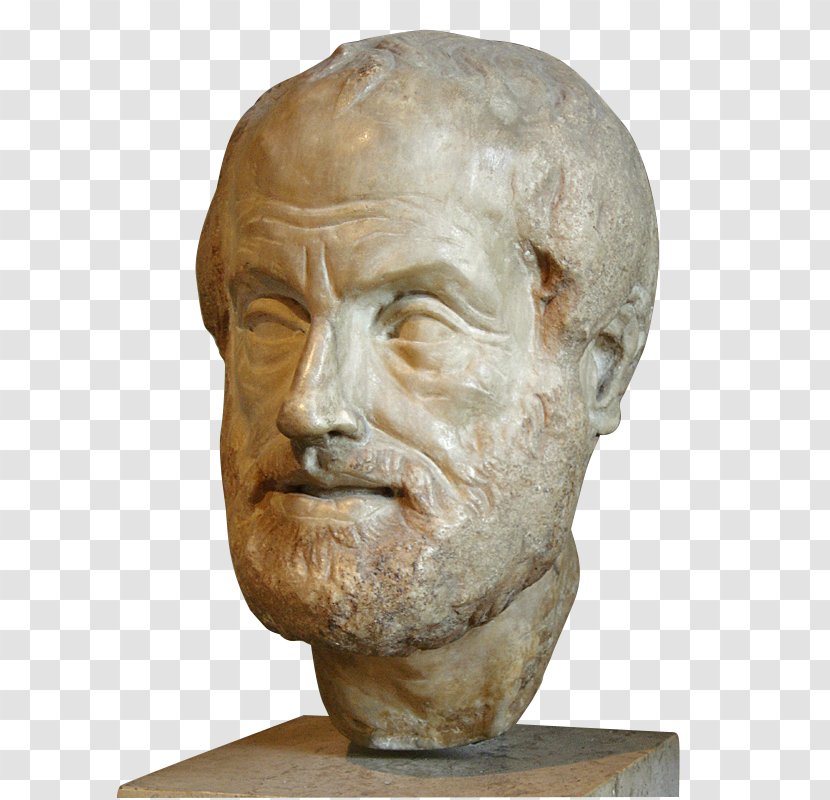 Aristotle Atarneus Nicomachean Ethics Poetics Politics - Sculpture Transparent PNG