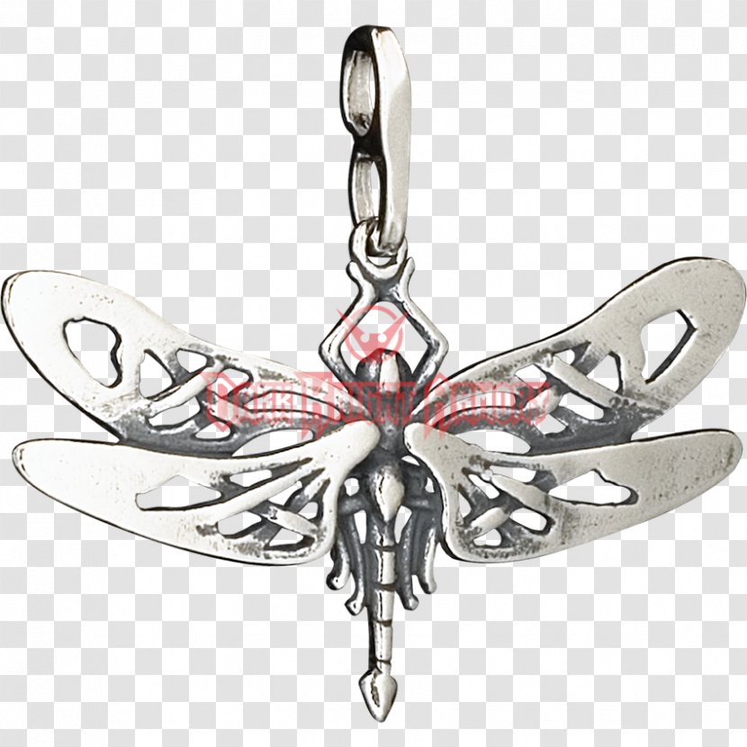 Charms & Pendants Dragonfly Earring Insect Silver - Symbol - Jewelry Transparent PNG