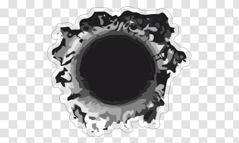 Black And White Information Computer - Electron Hole Transparent PNG