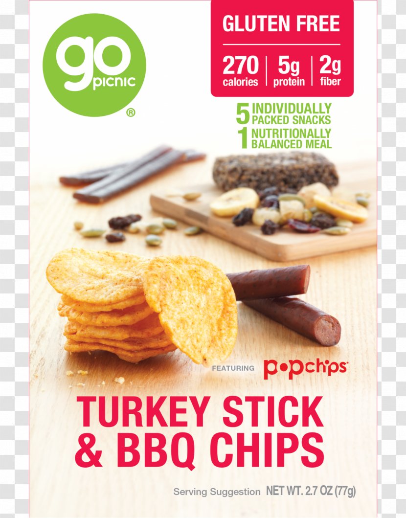 Salami GoPicnic Barbecue Potato Chip Snack - Merienda - Stick Transparent PNG