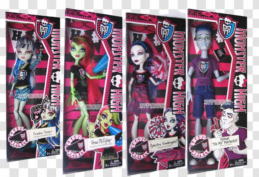 Monster High: Ghoul Spirit Frankie Stein Doll Mattel High - Advertising Transparent PNG