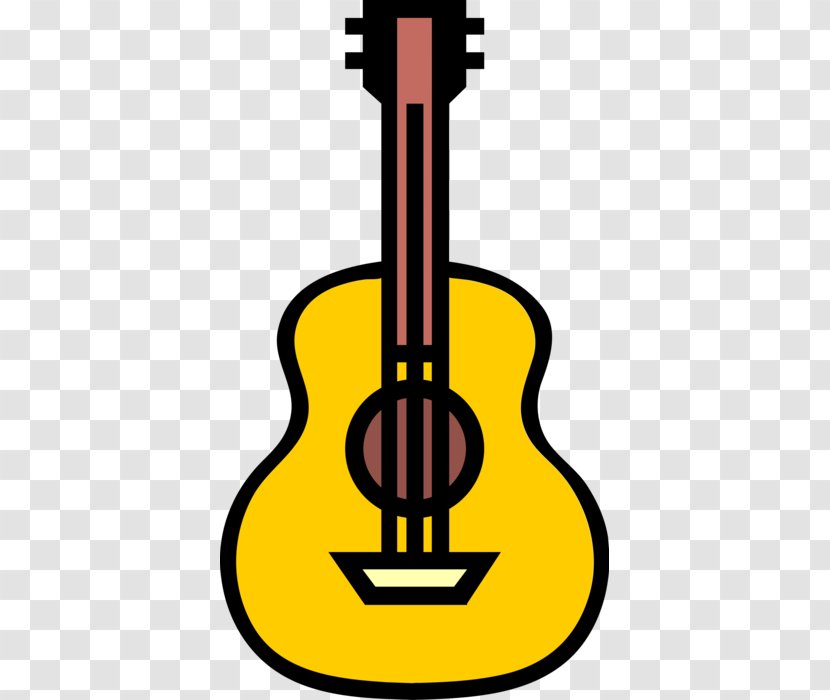 Guitar Cartoon - Ukulele Bass Transparent PNG