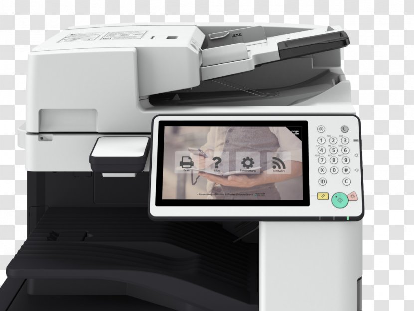Multi-function Printer Ricoh Photocopier Spruill's Business Machine Inc - Office Supplies Transparent PNG