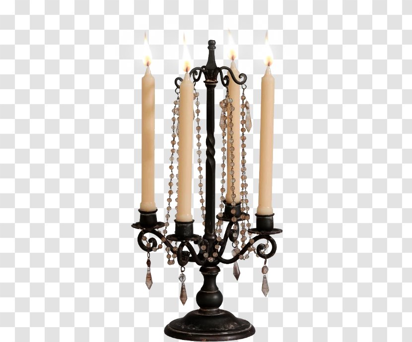 Candlestick - Candela - Shabbat Candles Transparent PNG