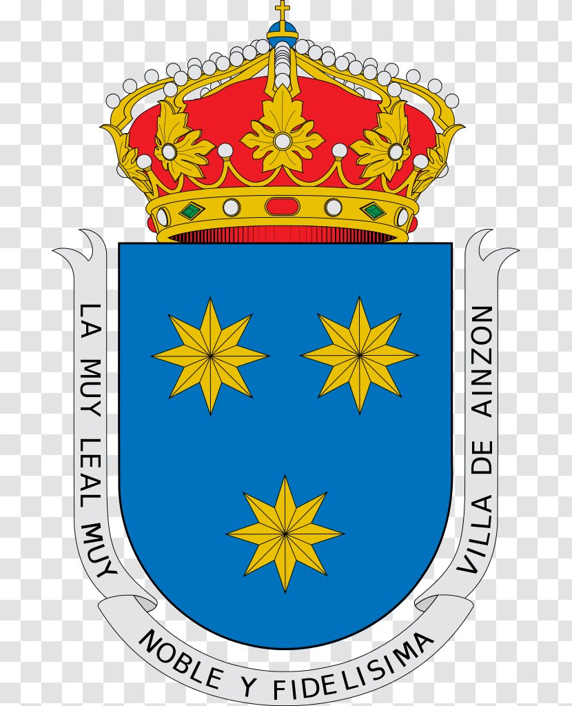Ugena Escutcheon Coat Of Arms Vert Field - Azure - Aragon Flag Transparent PNG