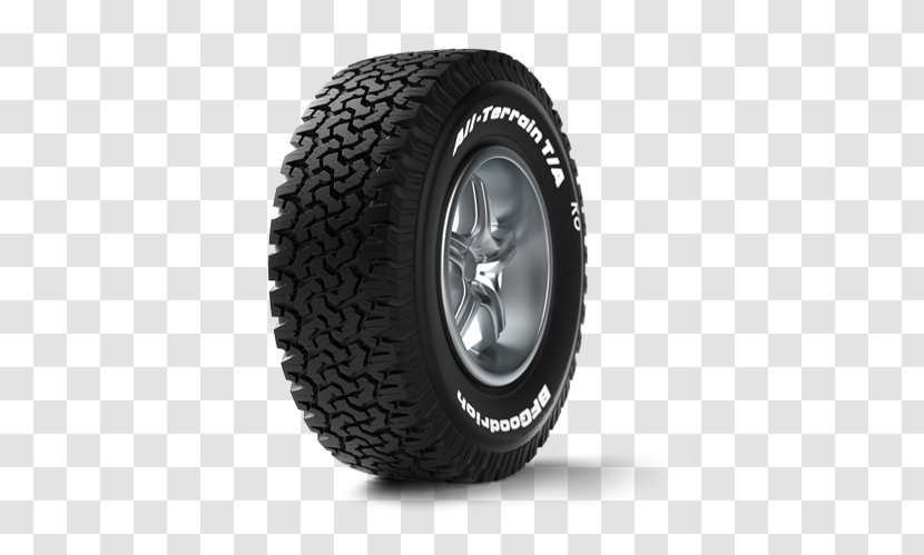 Car Big Wheel Tyre & Auto Service BFGoodrich Off-road Tire - Offroading - All Terrain Transparent PNG