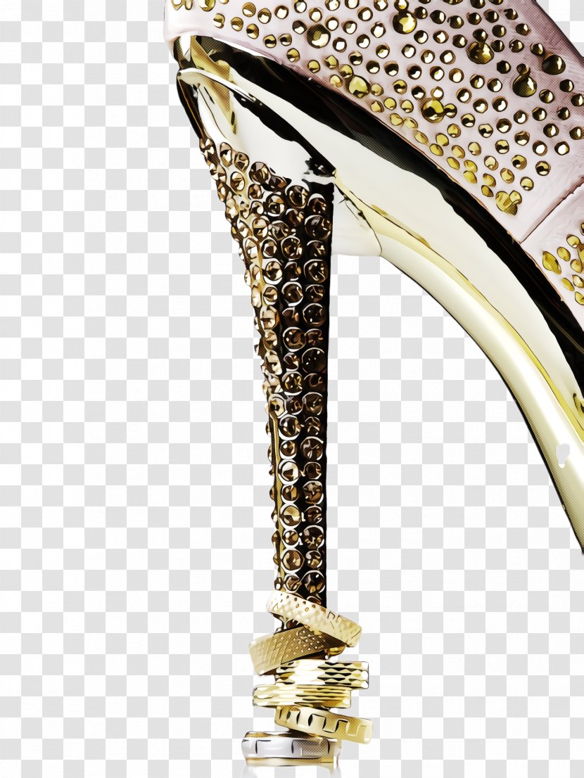 Jewellery Brass Metal High Heels Transparent PNG