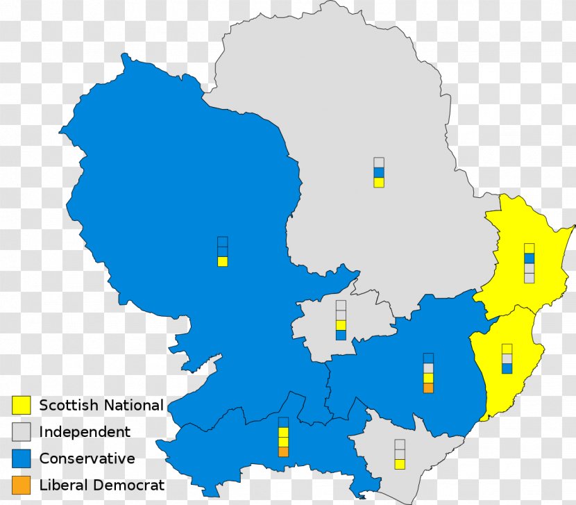 Angus, Scotland Map Election Local Government In Image - United Kingdom Transparent PNG