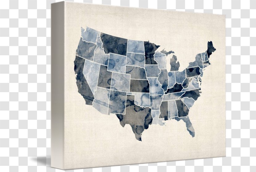 United States Canvas Print Gallery Wrap Art Transparent PNG