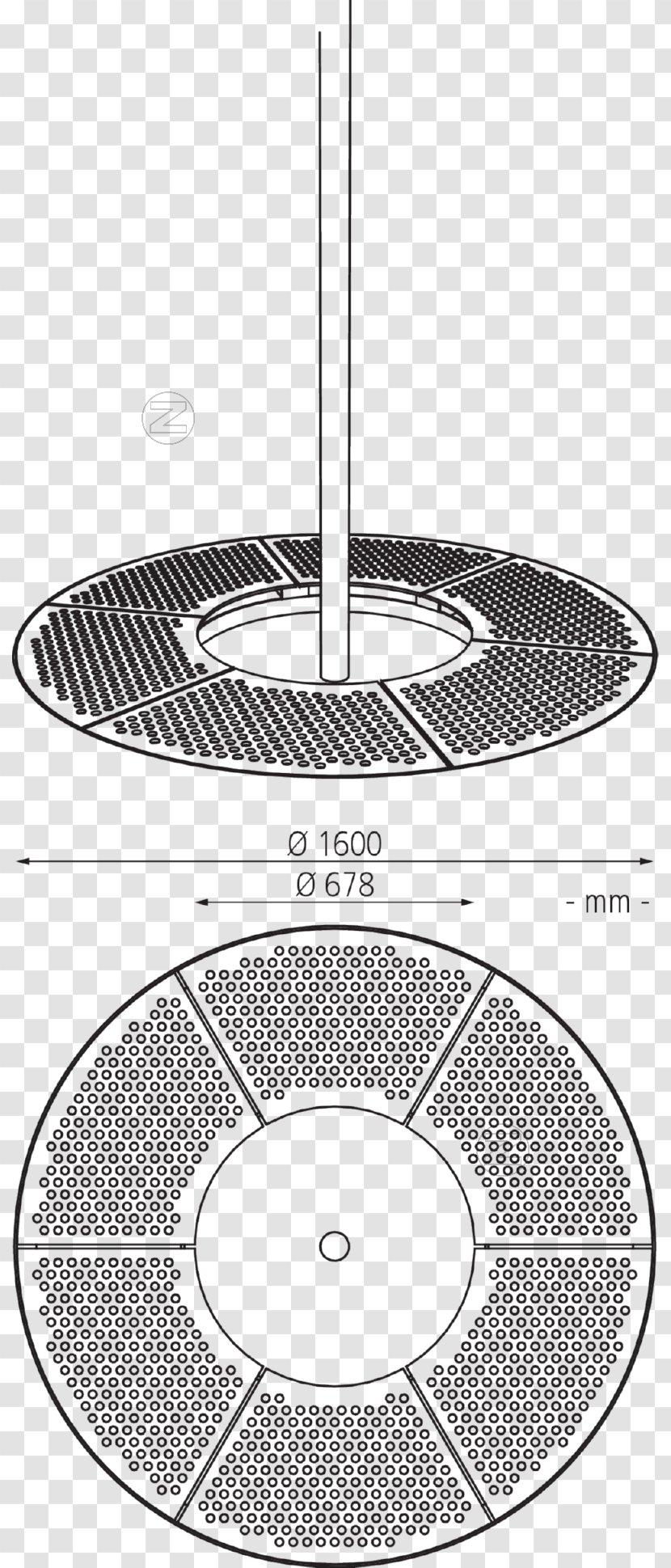 Technology Pattern - Black And White Transparent PNG