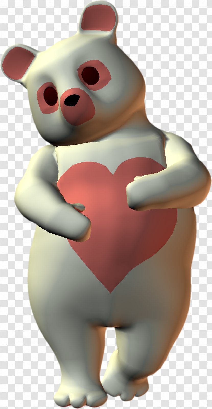 Bear Heart - Cute Transparent PNG