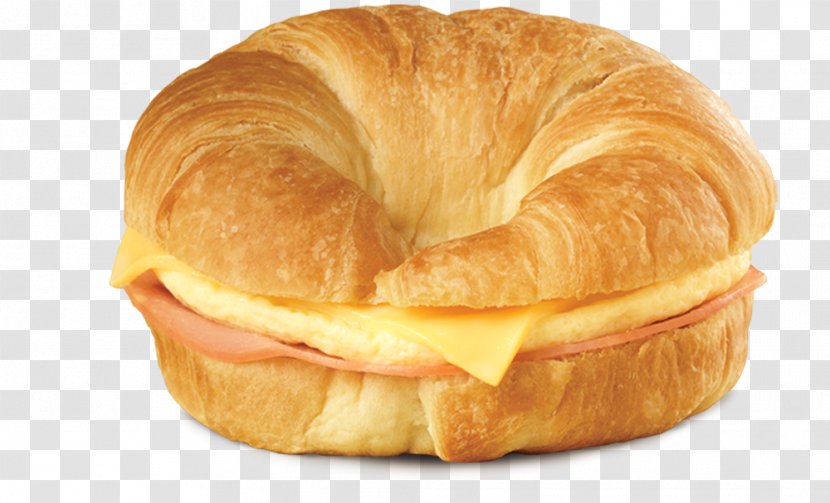 Croissant Breakfast Sandwich Bacon, Egg And Cheese Ham Eggs - Pastry - Margarine Transparent PNG
