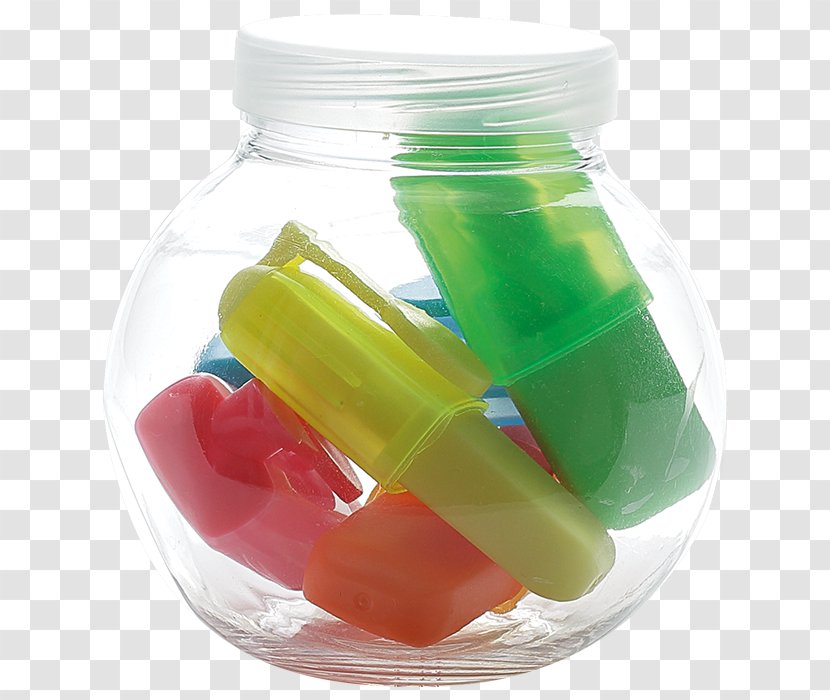 Plastic Bottle - Highlighter - Glass Gummi Candy Transparent PNG