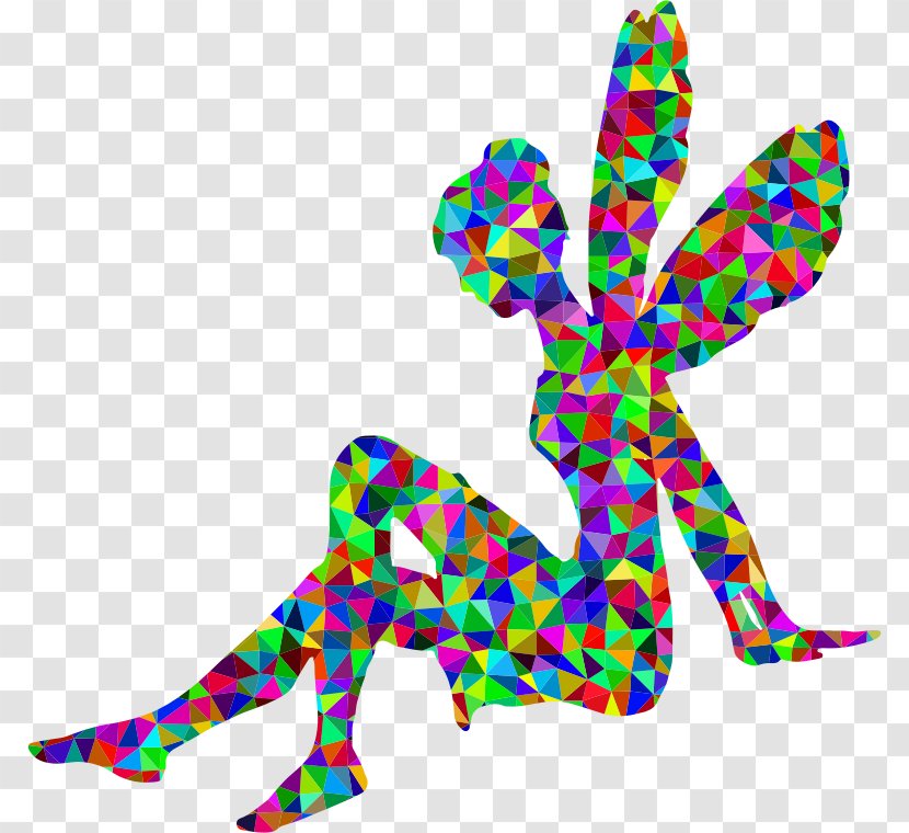 Tinker Bell Fairy Silhouette Clip Art - RELAXING Transparent PNG