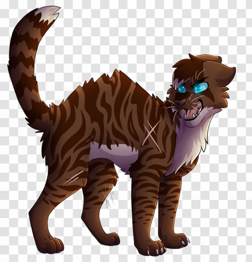Cat Whiskers Warriors Hawkfrost Ivypool - Like Mammal Transparent PNG