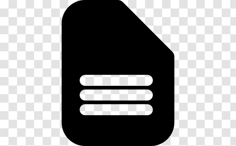 Symbol IPhone Logo - Black And White - Sim Vector Transparent PNG