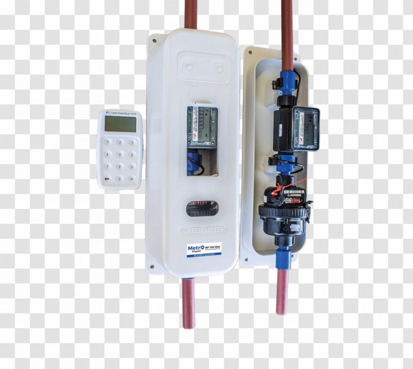 Water Metering Metro Prepaid Public Utility System Eskom - Electronics Transparent PNG