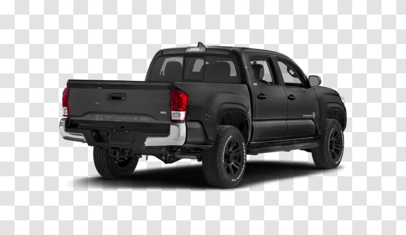 2017 Toyota Tacoma SR5 V6 Car TRD Sport Four-wheel Drive - Pickup Truck Transparent PNG