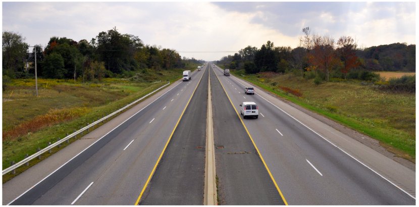 Ontario Highway 401 Road Lane Controlled-access - Intersection Transparent PNG
