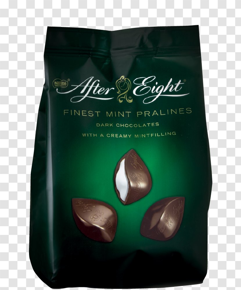 Praline After Eight Mint Chocolate - Cocoa Solids Transparent PNG