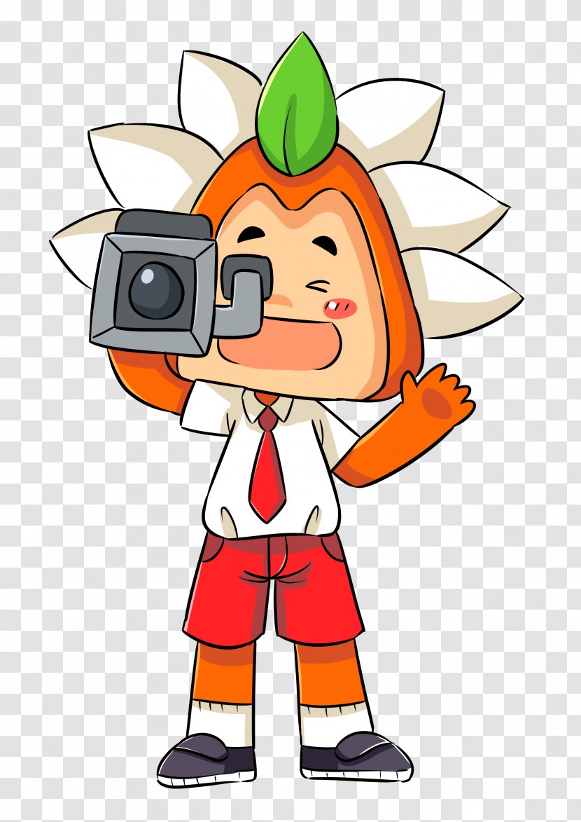 Clip Art Illustration Mascot Image Orange - Maskot Pemilu 2019 Transparent PNG