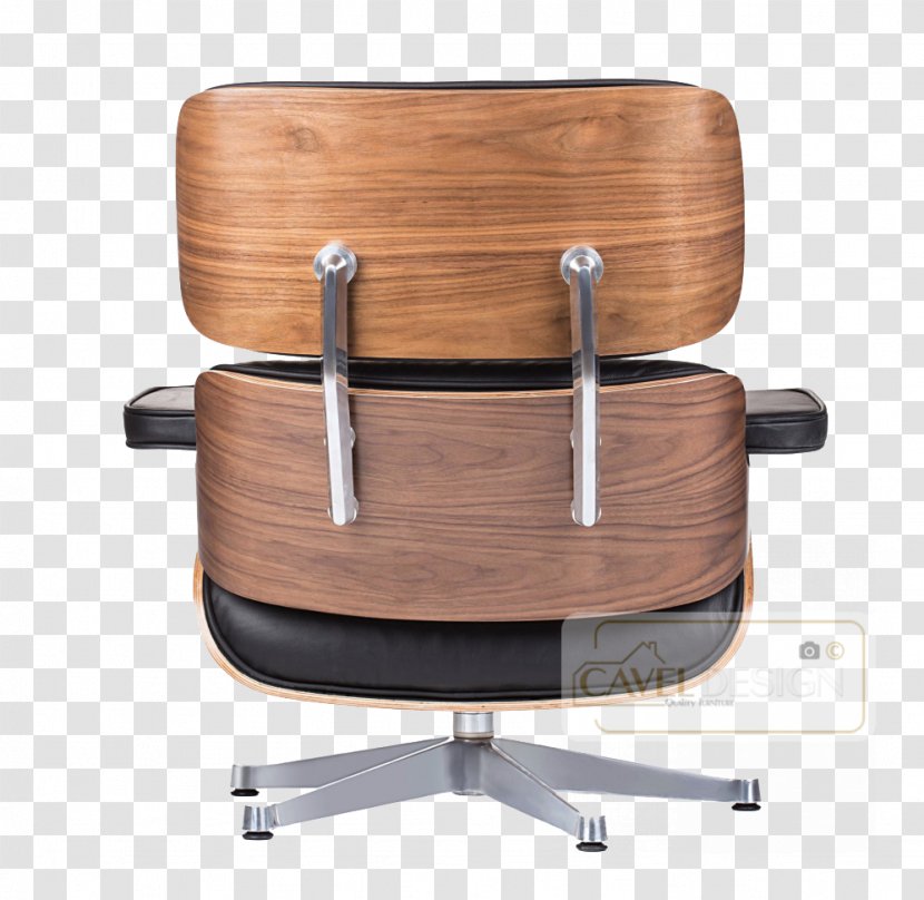 Eames Lounge Chair Egg Wood Foot Rests - Furniture - Walnut Transparent PNG