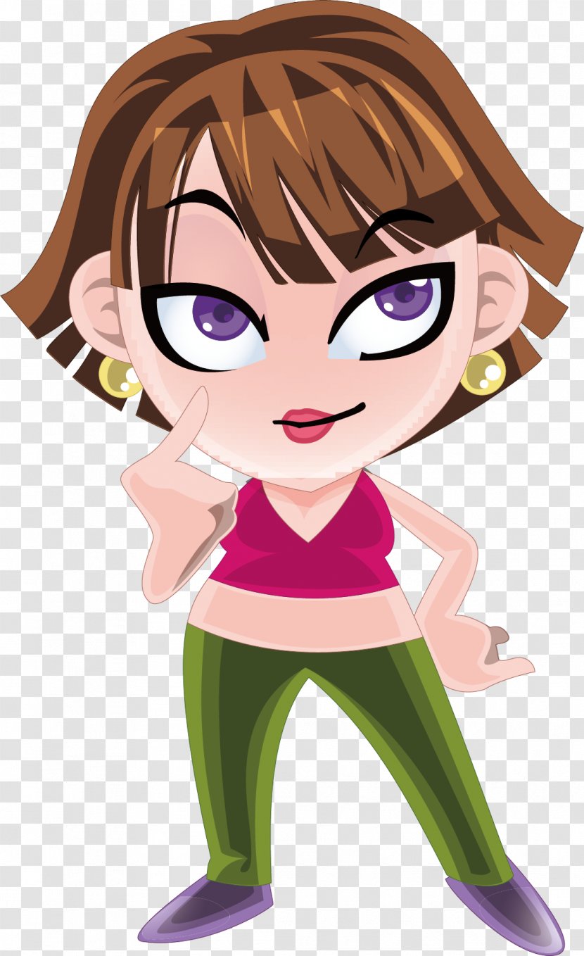 Rafty Email Mobile Phone Website YouTube - Cartoon - Woman Transparent PNG