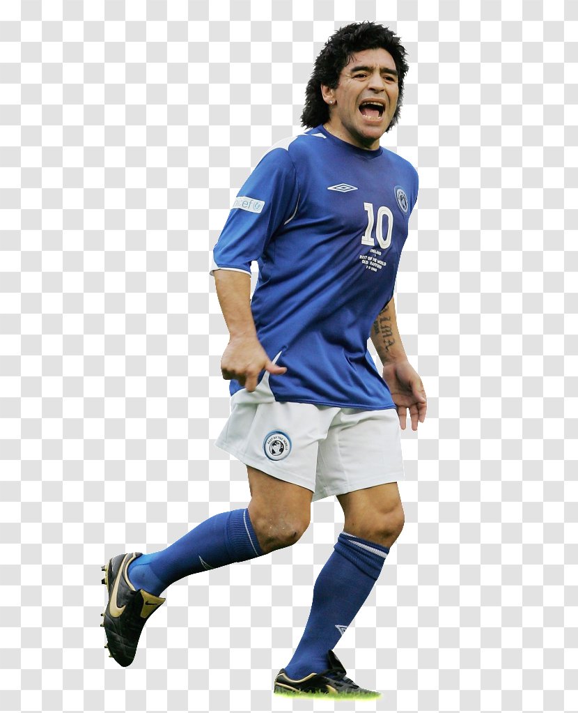Jersey Diego Maradona Sport T-shirt Football - Joint Transparent PNG