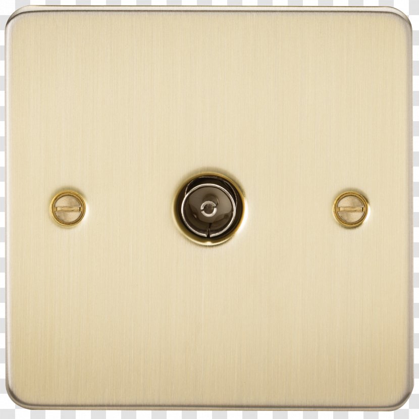 Latching Relay Electrical Switches Television Light AC Power Plugs And Sockets - Brass Transparent PNG