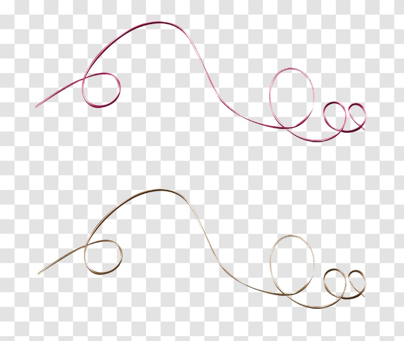 Jewellery Font - Body Jewelry - Floating Lines Transparent PNG