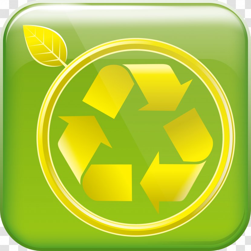 Logo Environmental Protection Icon - Grass - Green Stitching Button Transparent PNG