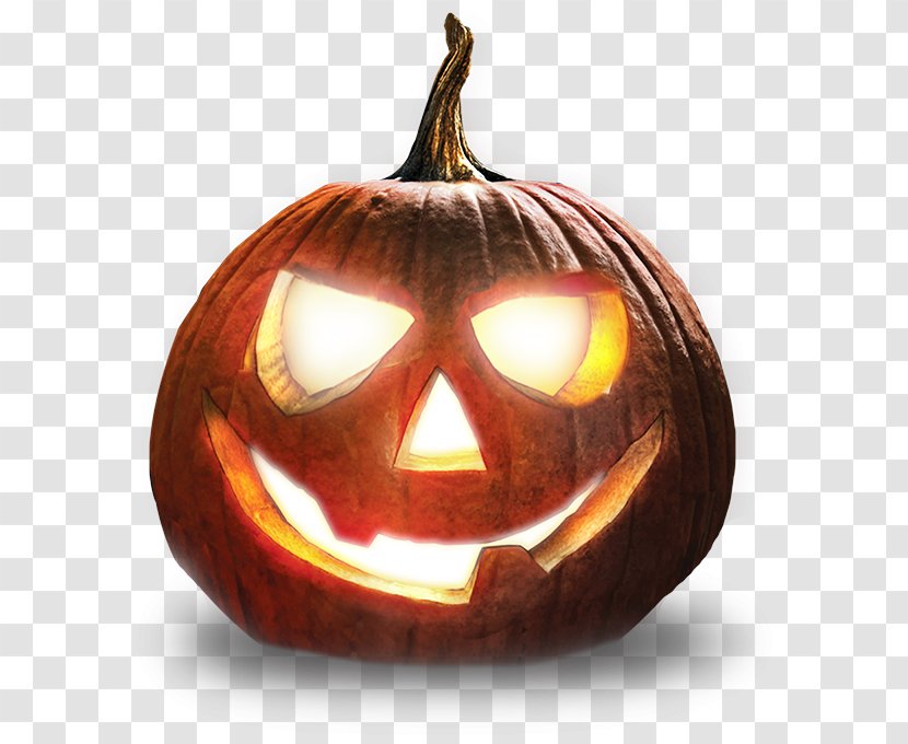 Jack-o'-lantern Calabaza Pumpkin Halloween - Lantern Transparent PNG