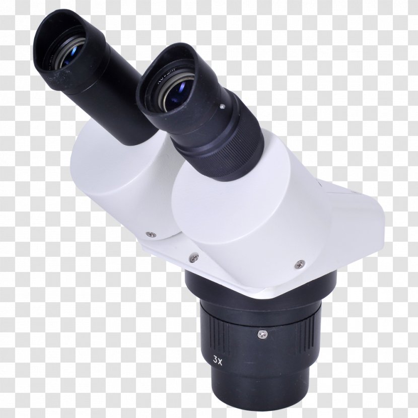 Stereo Microscope Optical Instrument Scientific - Zoom Lens Transparent PNG