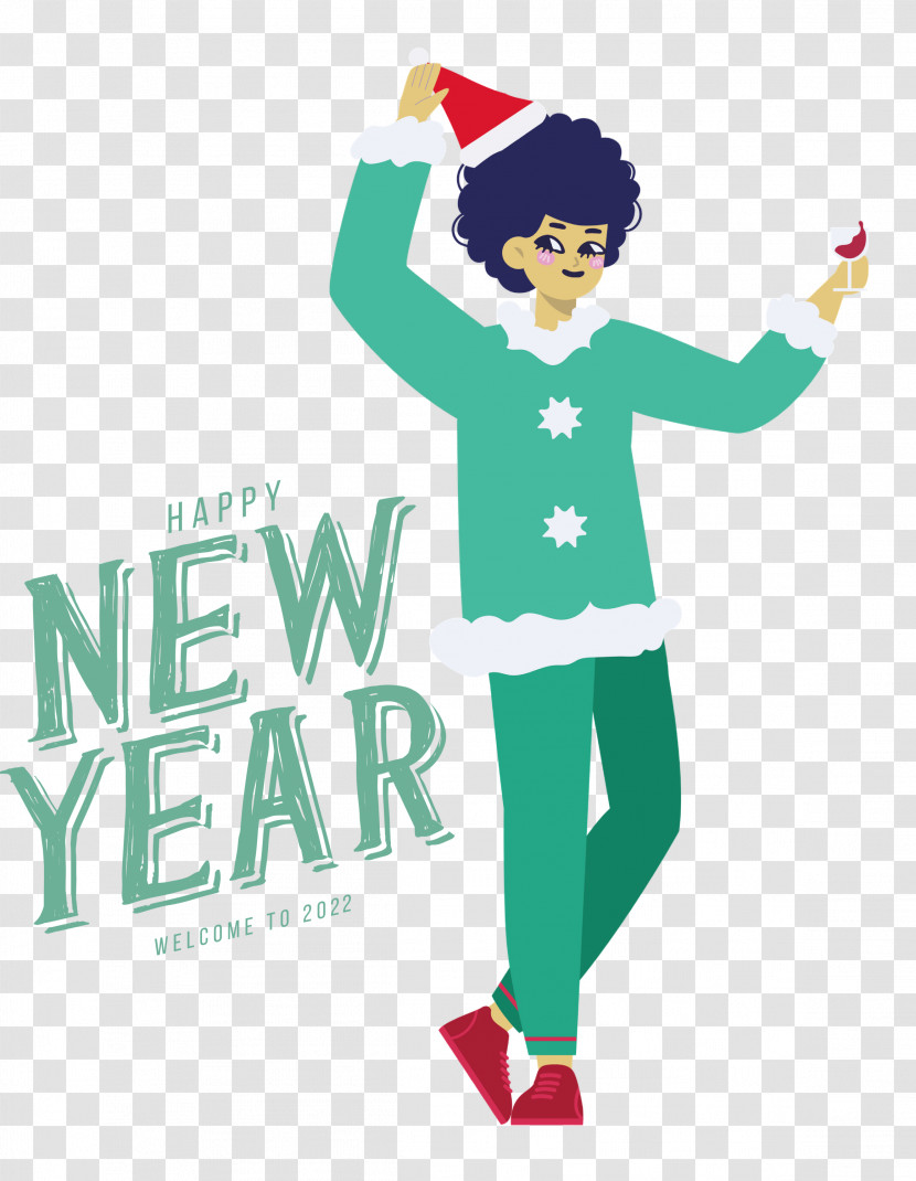 Happy New Year 2022 2022 New Year 2022 Transparent PNG