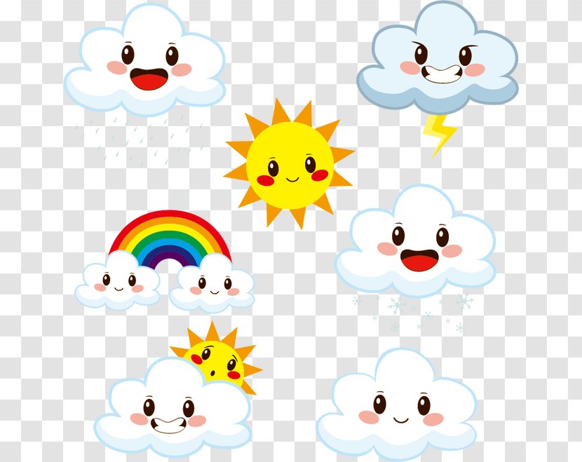 Weather Meteorology Cloud Clip Art - Cartoon - Icon Transparent PNG